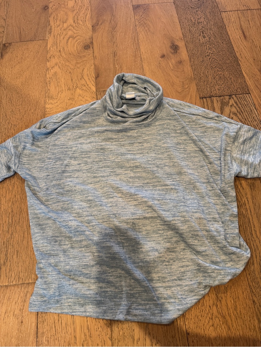 Short Sleeve Turtleneck Top